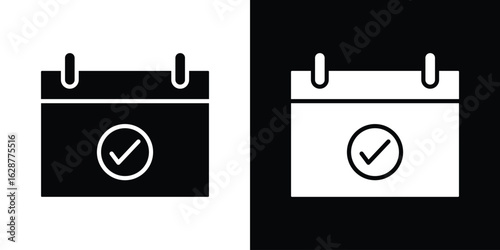 Reservation icon Illustration Pixel vector graphics - Vector.
