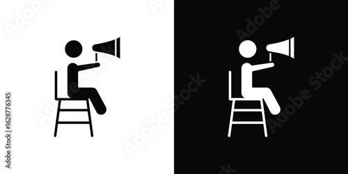 Lifeguard icon Illustration Pixel vector graphics - Vector.