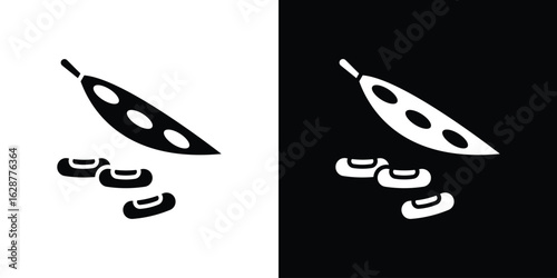 Legume icon Illustration Pixel vector graphics - Vector.