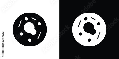 Human cells icon Illustration Pixel vector graphics - Vector.