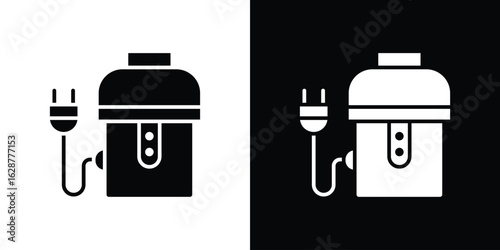 Garbage disposal icon Illustration Pixel vector graphics - Vector.