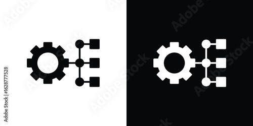 Factor icon Illustration Pixel vector graphics - Vector.