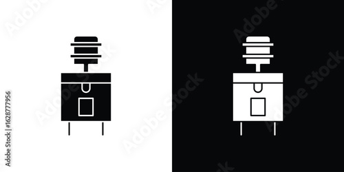 Dispenser icon Illustration Pixel vector graphics - Vector.