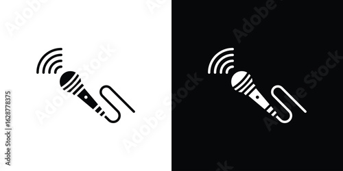 Concert icon Illustration Pixel vector graphics - Vector.