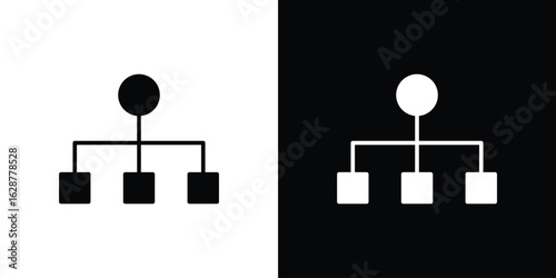 classification icon Illustration Pixel vector graphics - Vector.