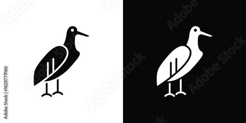 Albatross icon Illustration Pixel vector graphics - Vector.