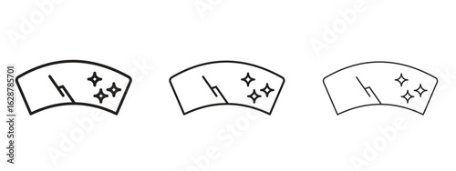 Windscreen icon element Illustration. Trendy Symbol for Design
