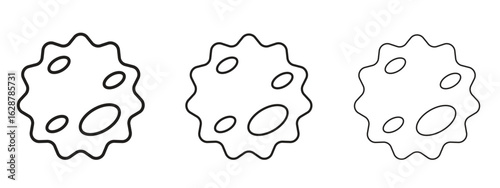 White blood cell icon element Illustration. Trendy Symbol for Design