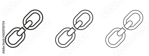 Weak icon element Illustration. Trendy Symbol for Design