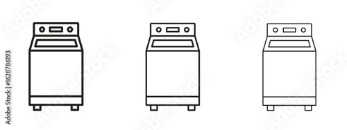 Top load washer icon element Illustration. Trendy Symbol for Design