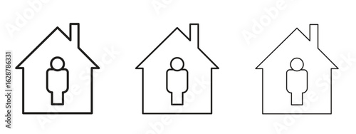 Tenant icon element Illustration. Trendy Symbol for Design