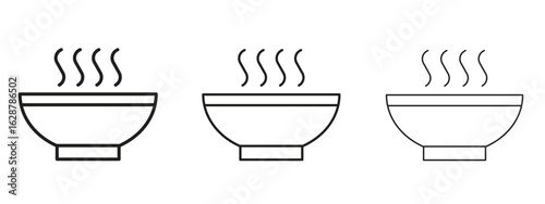 Soup icon element Illustration. Trendy Symbol for Design