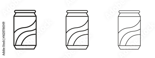Soda can icon element Illustration. Trendy Symbol for Design