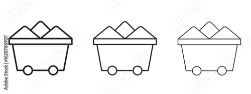 Raw material icon element Illustration. Trendy Symbol for Design