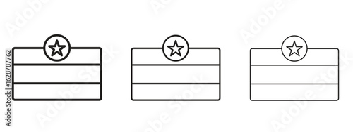Loyalty card icon element Illustration. Trendy Symbol for Design