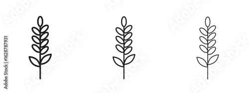 Lavender icon element Illustration. Trendy Symbol for Design