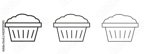 laundry hamper icon element Illustration. Trendy Symbol for Design