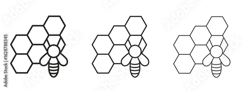 Honeycomb icon element Illustration. Trendy Symbol for Design