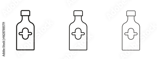 Gin icon element Illustration. Trendy Symbol for Design