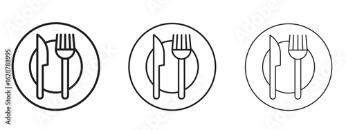 Eatery icon element Illustration. Trendy Symbol for Design