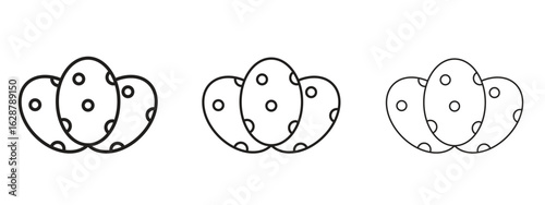 Dinosaur egg icon element Illustration. Trendy Symbol for Design