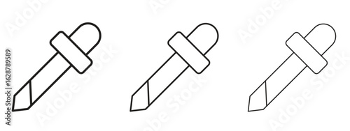 Color picker icon element Illustration. Trendy Symbol for Design