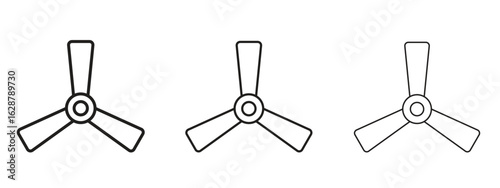 Ceiling fan icon element Illustration. Trendy Symbol for Design