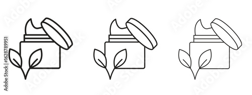 Body cream icon element Illustration. Trendy Symbol for Design
