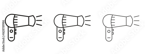 Blow dryer icon element Illustration. Trendy Symbol for Design