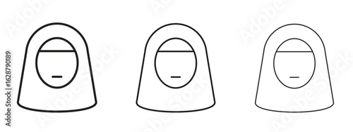 Arab woman icon element Illustration. Trendy Symbol for Design