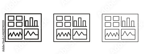 Admin panel icon element Illustration. Trendy Symbol for Design