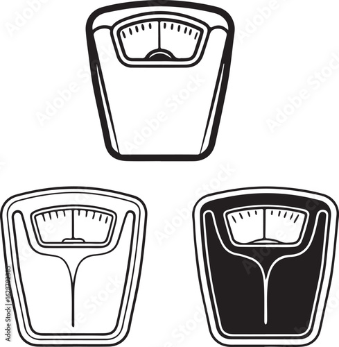 Weight Scale Icons