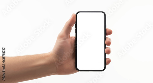 hand holding smartphone