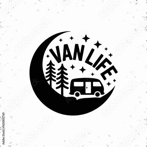 Van Life Adventure Logo Design