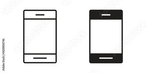Smartphone icon vector Art Illustrations set.