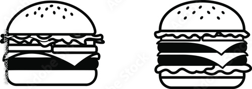 burger illustration 