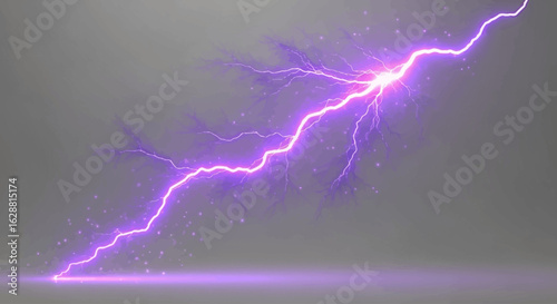 purple storm thunder effect 