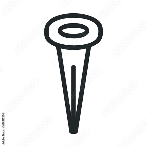 Simple black nail design for various crafting needs and DIY projects