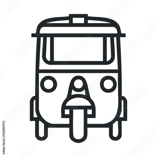 Unique three wheel vehicle design for urban transport and travel