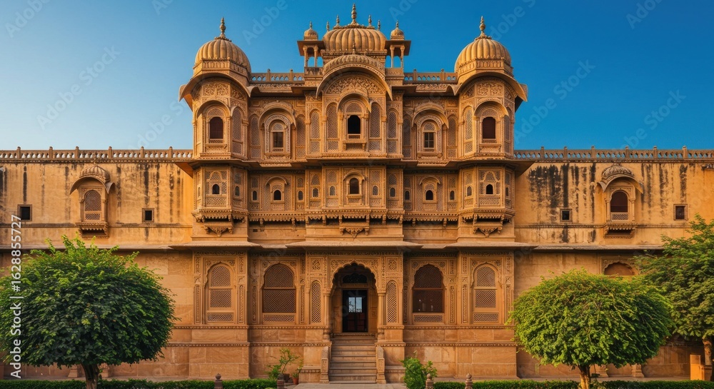 Fototapeta premium Ancient sandstone palace