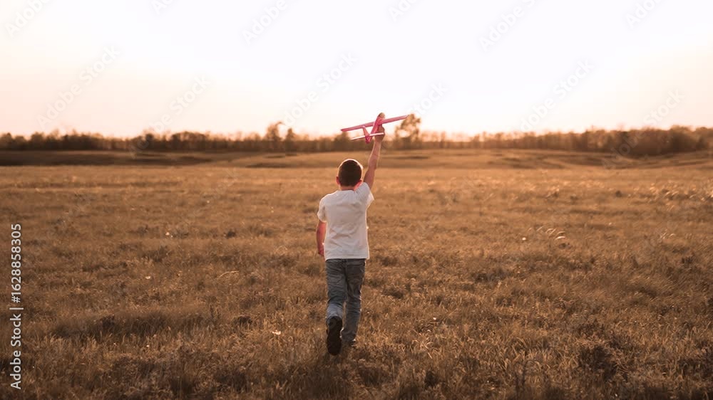 boy son child running airplane game flight dream playground green field sunset, child run pilot family, evening field pilot, kid's dream of flying, sunset adventure game, boy's model airplane, boy's boy son child running airplane game flight dream playground green field sunset, child run pilot family, evening field pilot, kid's dream of flying, sunset adventure game, boy's model airplane, boy's