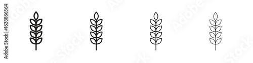 Wheat icon design. Modern line. EPS10