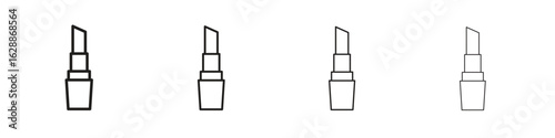 Lipstick icon design. Modern line. EPS10