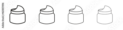 Cream icon design. Modern line. EPS10