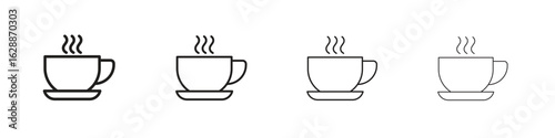 Coffee icon design. Modern line. EPS10