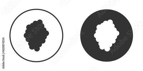 Smoke icon Minimal Flat Pictogram for Ui Designs