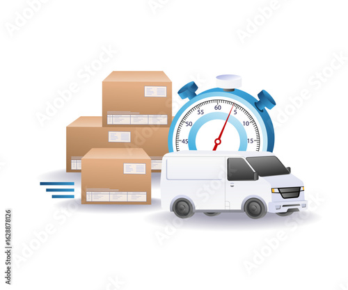 Speed of time between packages.eps