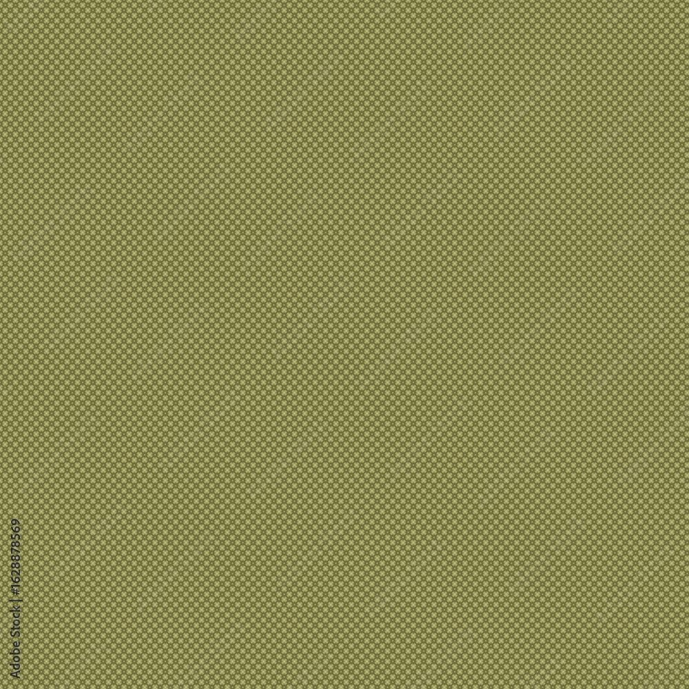 Fototapeta premium Olive green micro geometric pattern with tiny repeating dots. Minimal seamless background ideal for branding, packaging, web design, wallpaper, textile prints, and elegant modern projects.