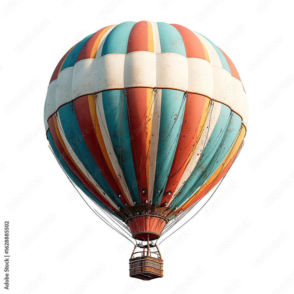 Naklejka premium Vintage hot air balloon (3)