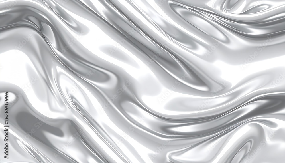 Fototapeta premium Abstract Metallic Liquid Texture Background